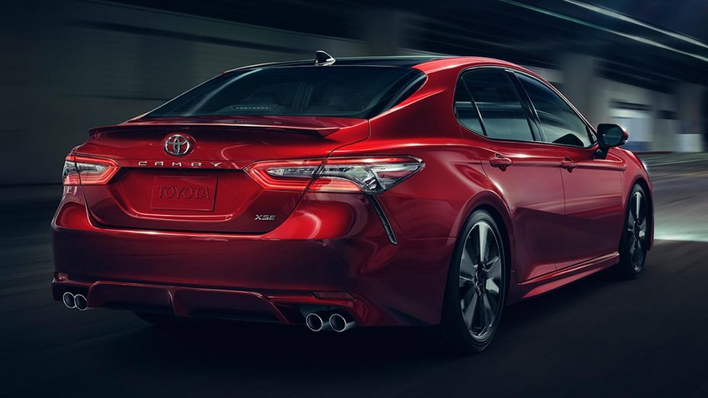 2018 Toyota Camry Rear End Updates