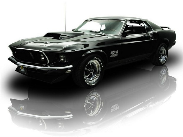 The Boss 429 was offered in just five colors, including Raven Black