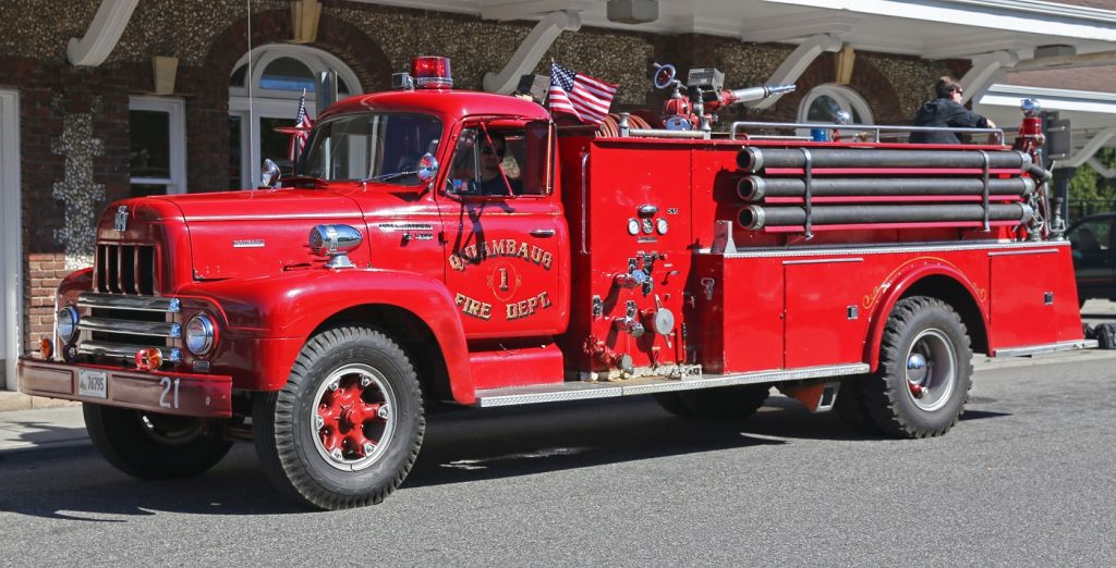 A 1961 International Fire Truck