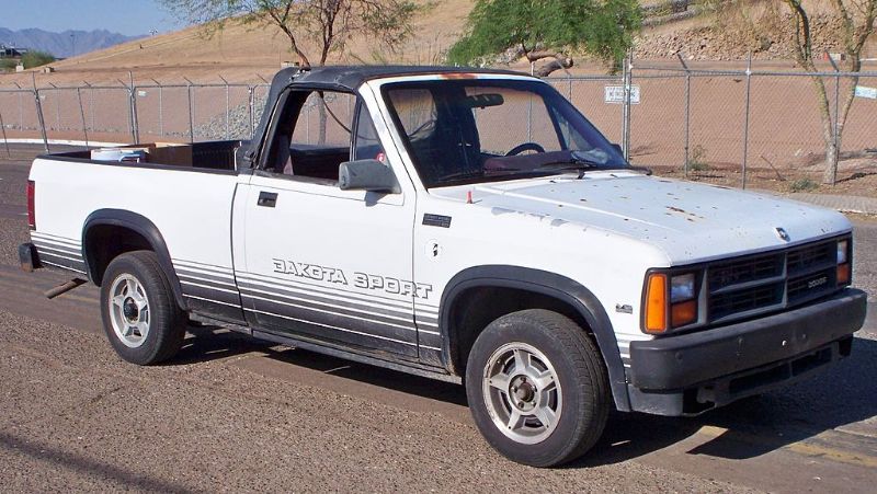 Revisiting Odd Classics: The 1989 Dodge Dakota Convertible